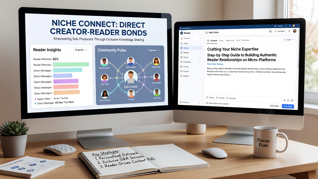 Exploring Niche Knowledge Sharing Platforms That Enable Direct Reader Bonds for Solo Content Producers