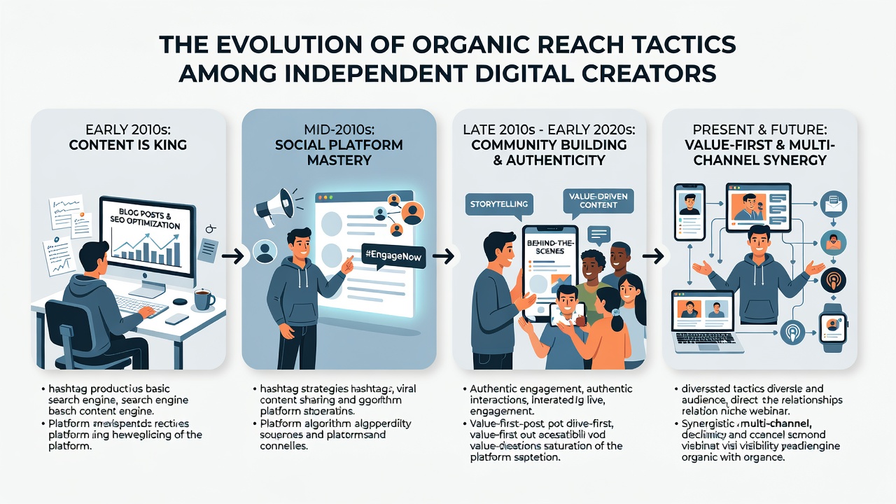 Digital creators analyzing engagement metrics and testing community features on modern platforms